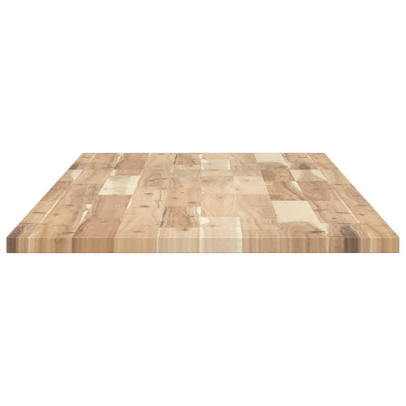 Waschtischplatte Unbehandelt 140x50x2 cm Massivholz Akazie
