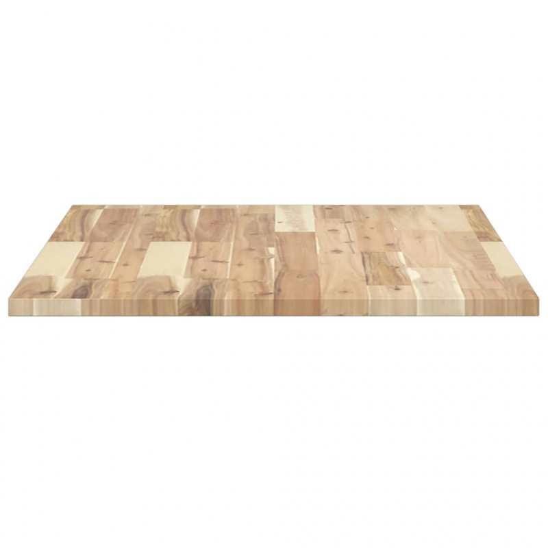Waschtischplatte Unbehandelt 80x60x2 cm Massivholz Akazie