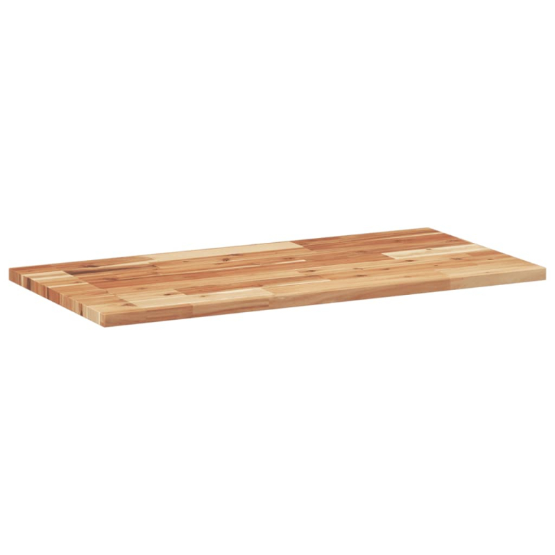 Waschtischplatte Ölbeschichtung 100x40x2 cm Massivholz Akazie