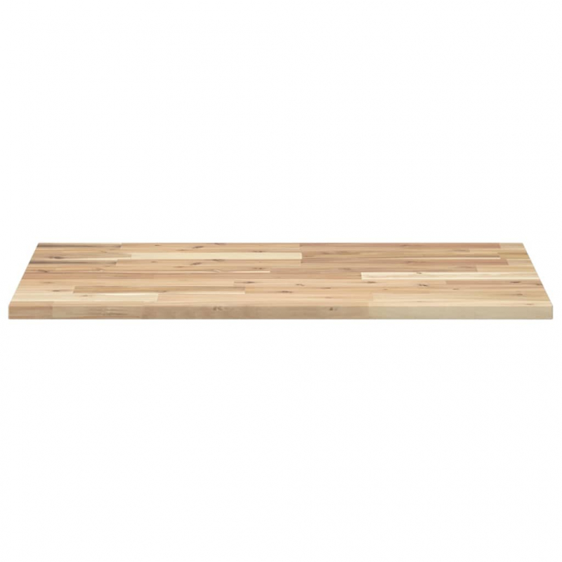 Schreibtischplatte Unbehandelt 100x50x2 cm Massivholz Akazie