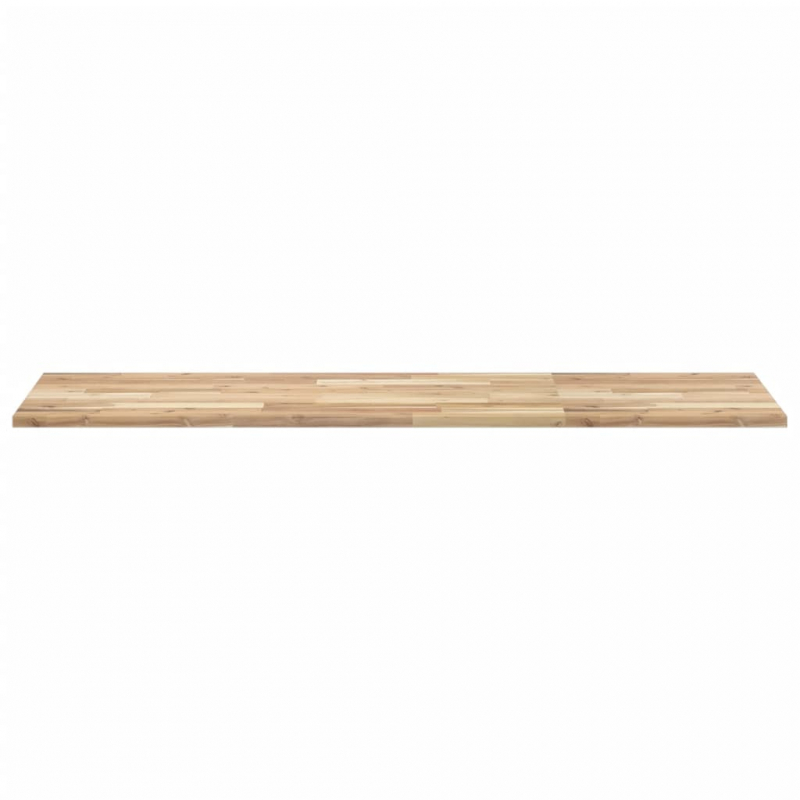Schreibtischplatte Unbehandelt 140x50x2 cm Massivholz Akazie