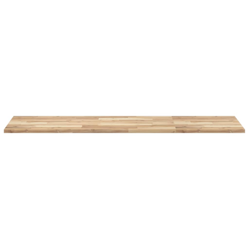 Schreibtischplatte Unbehandelt 160x50x2 cm Massivholz Akazie