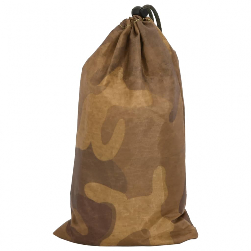 Tarnnetz mit Aufbewahrungstasche 708x423 cm Sandfarbe