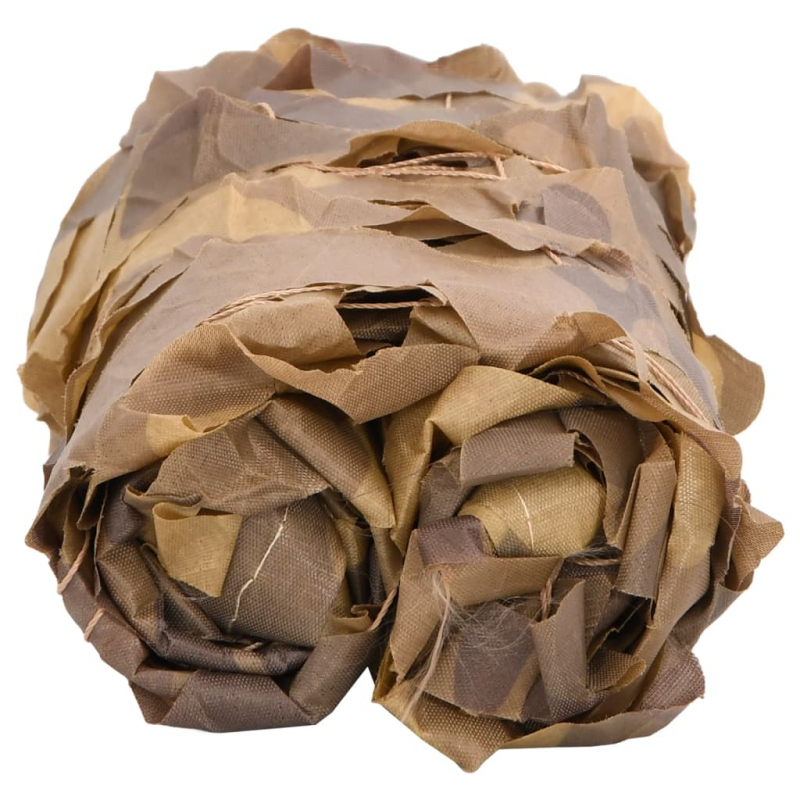 Tarnnetz mit Aufbewahrungstasche 724x515 cm Sandfarbe