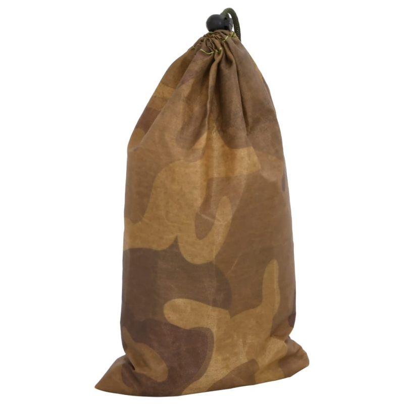 Tarnnetz mit Aufbewahrungstasche 724x515 cm Sandfarbe