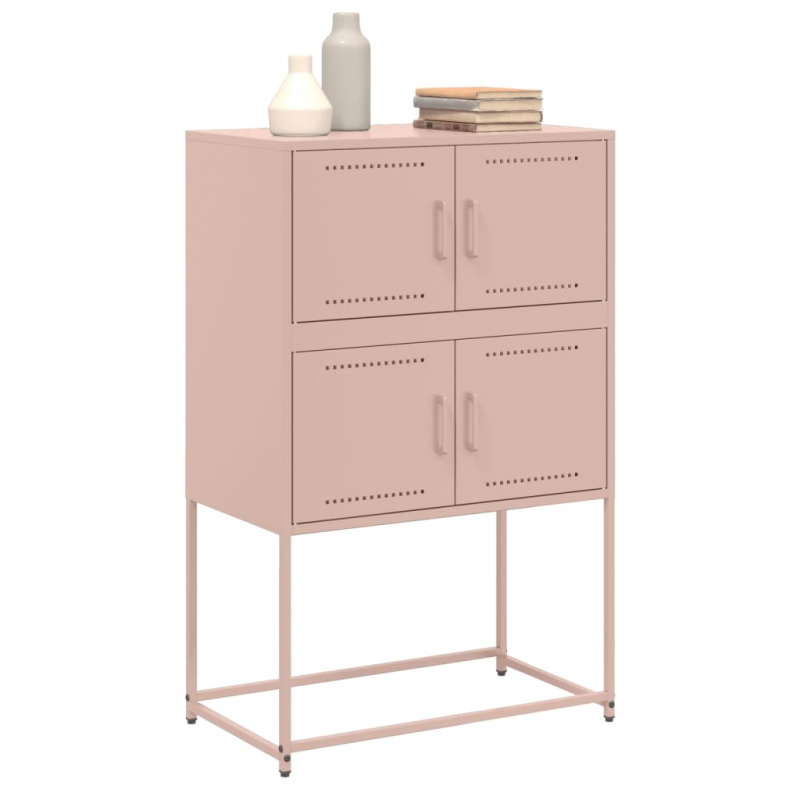Sideboard Rosa 68,5x38,5x107 cm Stahl
