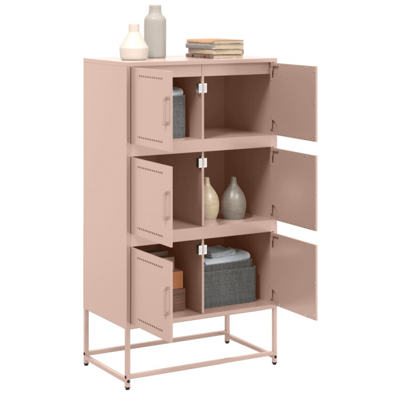 Sideboard Rosa 68,5x38,5x123,5 cm Stahl