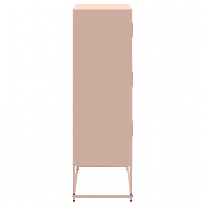 Sideboard Rosa 68,5x38,5x123,5 cm Stahl