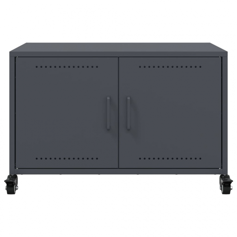 TV-Schrank Anthrazit 68x39x43,5 cm Stahl