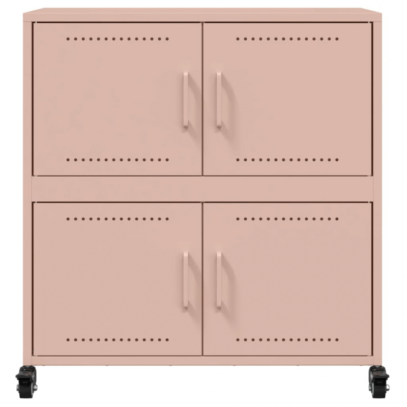 Sideboard Rosa 68,5x39x72 cm Stahl