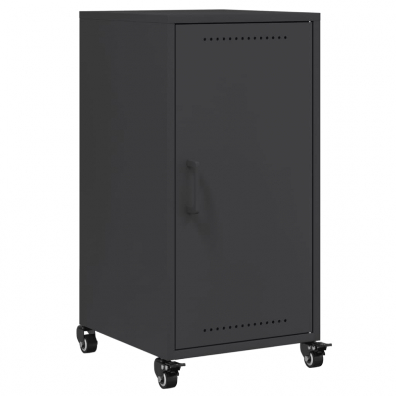 Sideboard Schwarz 36x39x72 cm Stahl