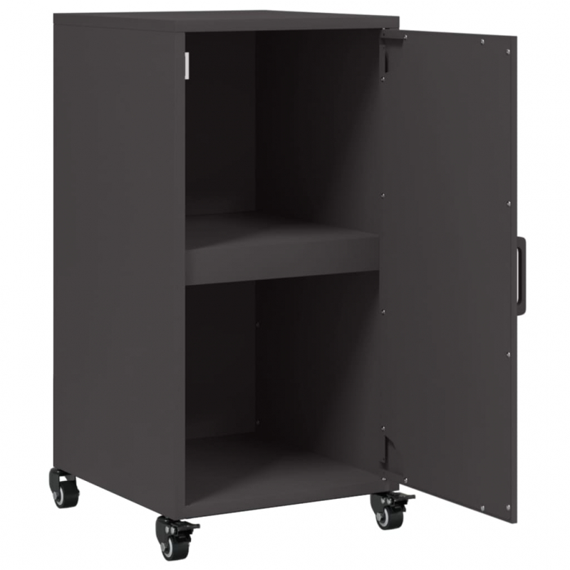 Sideboard Schwarz 36x39x72 cm Stahl