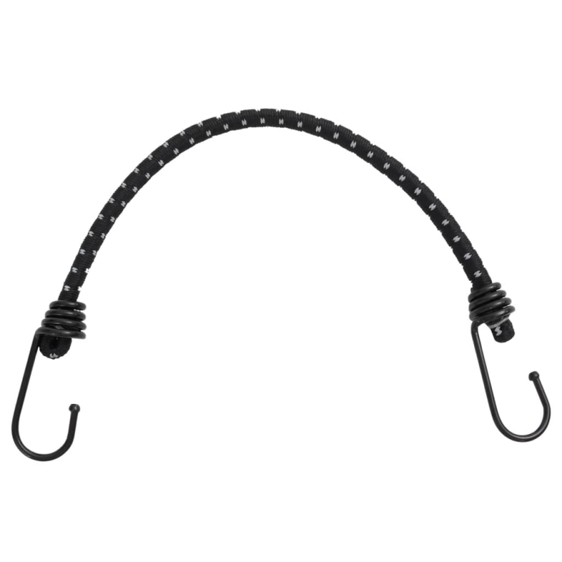 Gummiseile Reflektierend mit Haken 10 Stk. 38 cm