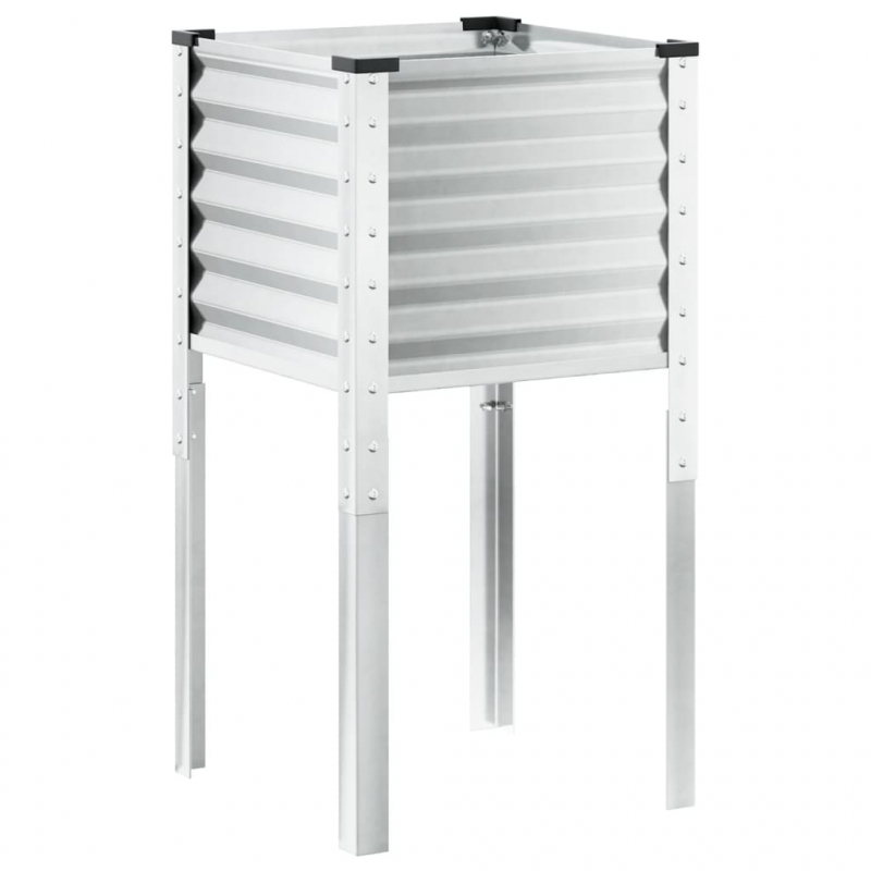 Pflanzkübel 45x45x88 cm Wetterfester Stahl