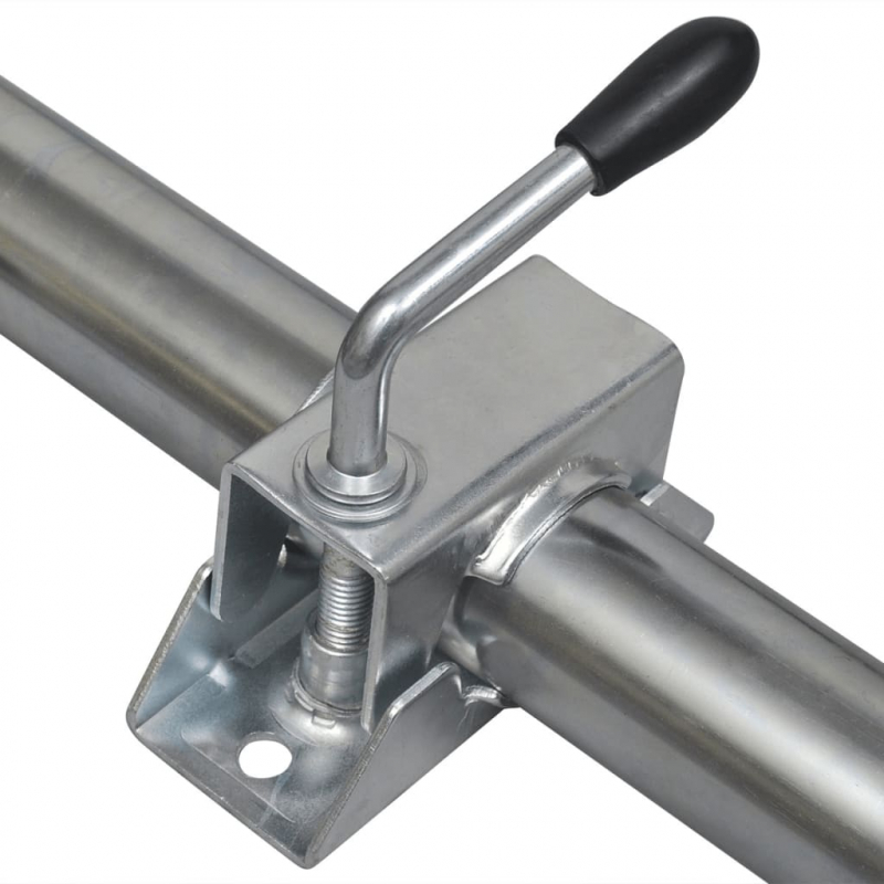 Stützrad 60 mm mit 2 Stützrohren und 3 Klemmen