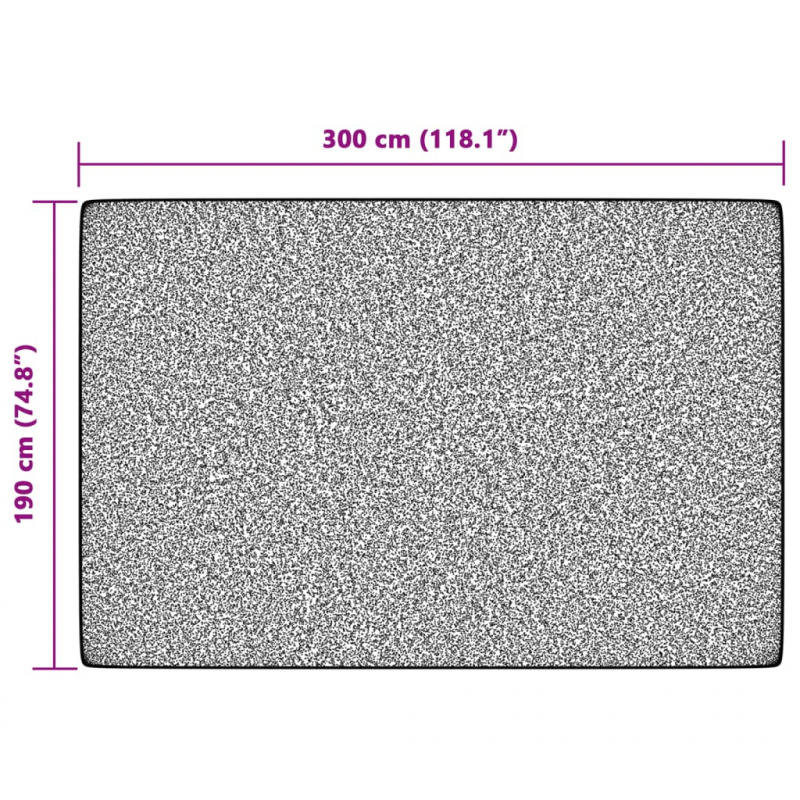 Indoor & Outdoor Teppich Mehrfarbig 190x300 cm Rutschfest