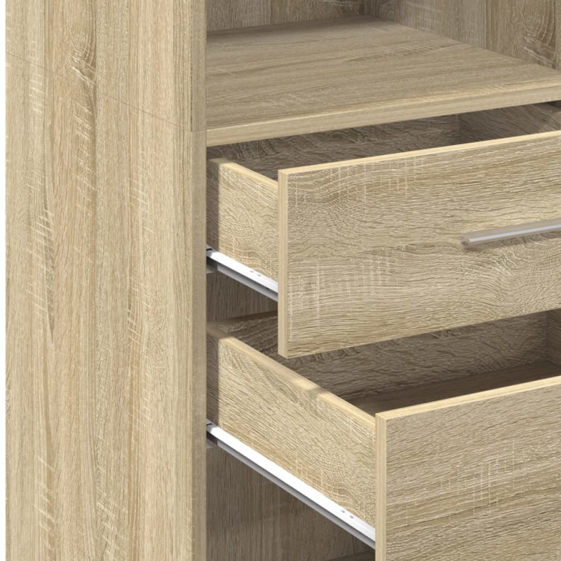 Highboard Sonoma-Eiche 45x42,5x124 cm Holzwerkstoff