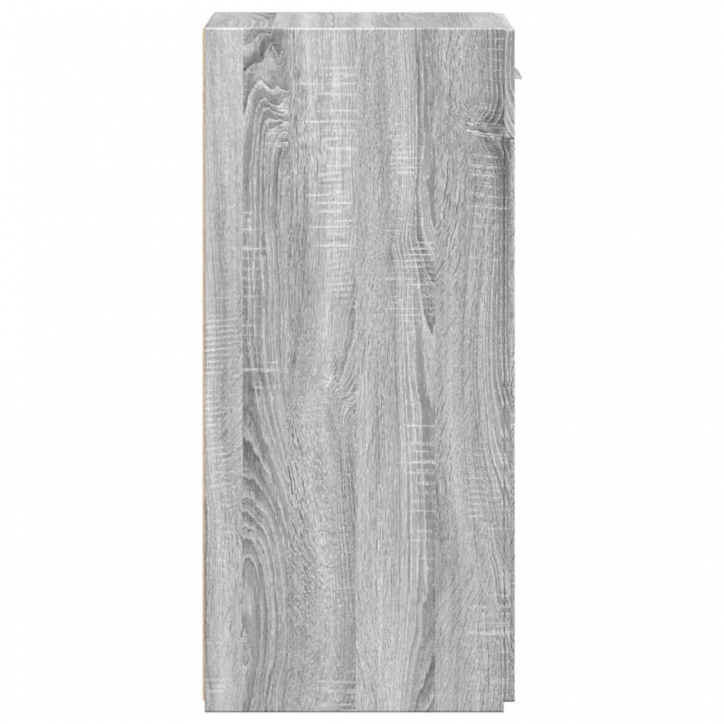 Sideboard Grau Sonoma 30x42,5x93 cm Holzwerkstoff