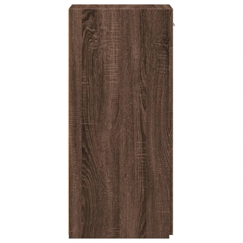 Sideboard Braun Eichen-Optik 40x42,5x93 cm Holzwerkstoff