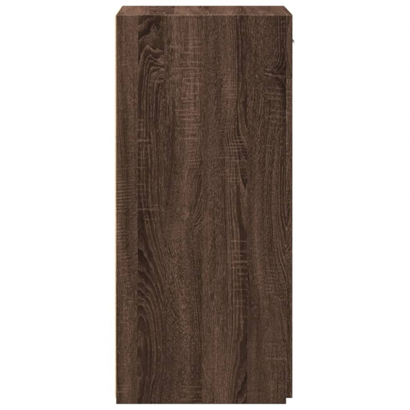 Sideboard Braun Eichen-Optik 45x42,5x93 cm Holzwerkstoff