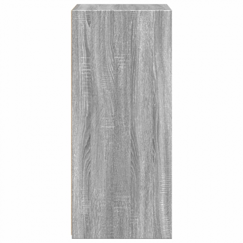 Sideboard Grau Sonoma 50x41x93 cm Holzwerkstoff