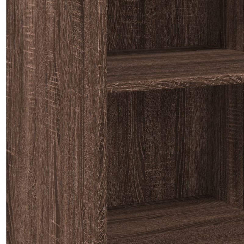 Sideboard Braun Eichen-Optik 50x41x93 cm Holzwerkstoff