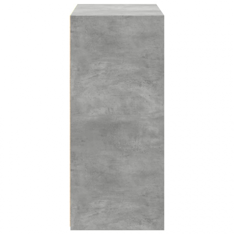 Sideboard Betongrau 70x41x93 cm Holzwerkstoff