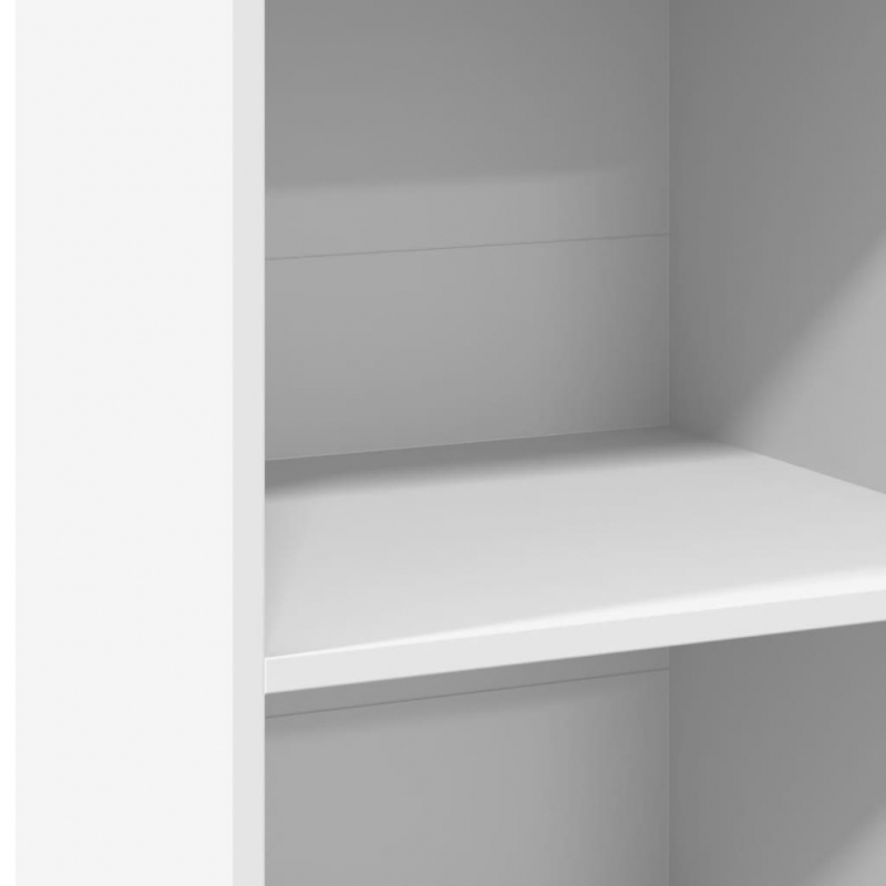 Highboard Weiß 45x41x124 cm Holzwerkstoff