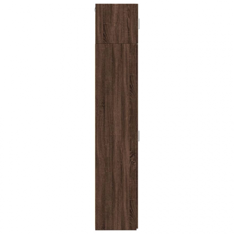 Hochschrank Schmal Eichen-Optik 30x42,5x225 cm Holzwerkstoff