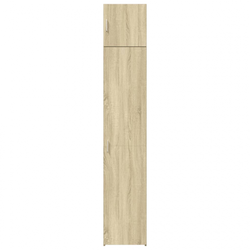 Hochschrank Schmal Sonoma-Eiche 40x42,5x225 cm Holzwerkstoff