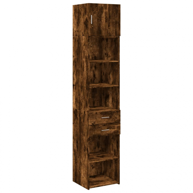 Hochschrank Schmal Räuchereiche 45x42,5x225 cm Holzwerkstoff