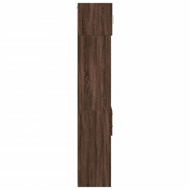Hochschrank Schmal Eichen-Optik 45x42,5x225 cm Holzwerkstoff