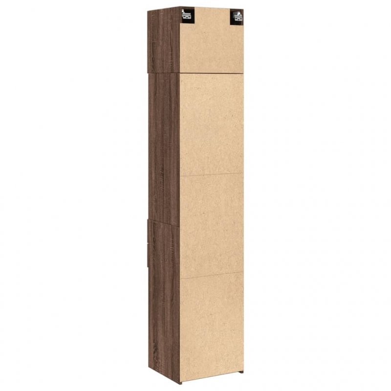 Hochschrank Schmal Eichen-Optik 45x42,5x225 cm Holzwerkstoff