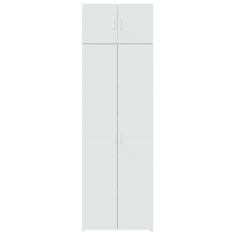 Hochschrank Weiß 70x42,5x225 cm Holzwerkstoff