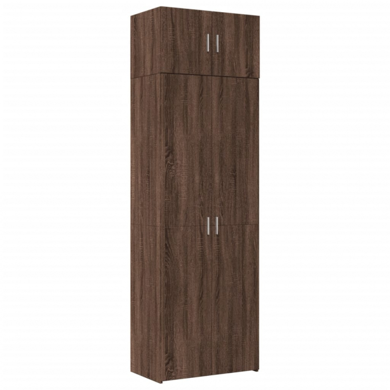 Hochschrank Eichen-Optik 70x42,5x225 cm Holzwerkstoff