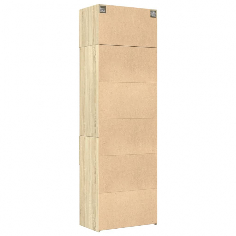 Hochschrank Sonoma-Eiche 70x42,5x225 cm Holzwerkstoff
