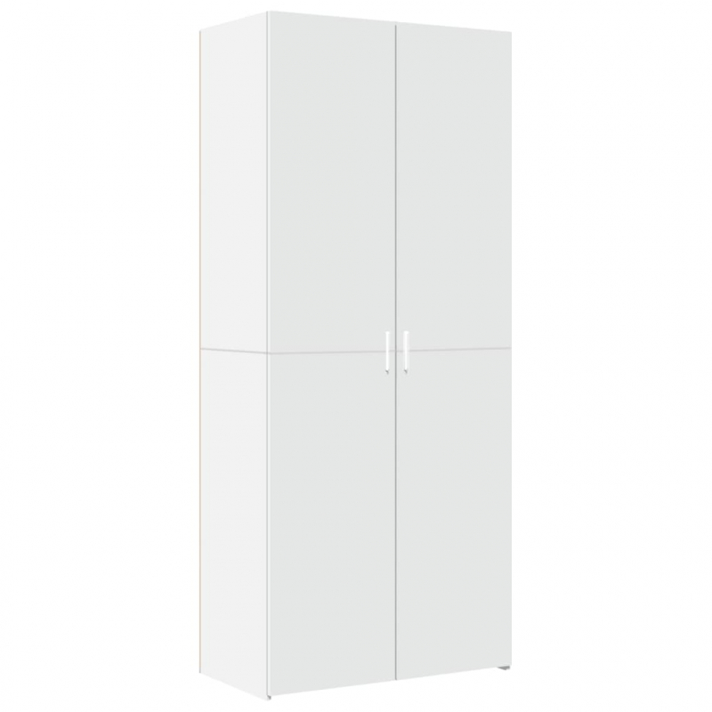 Highboard Weiß 80x42,5x249 cm Holzwerkstoff