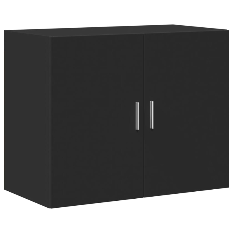 Highboard Schwarz 80x42,5x249 cm Holzwerkstoff