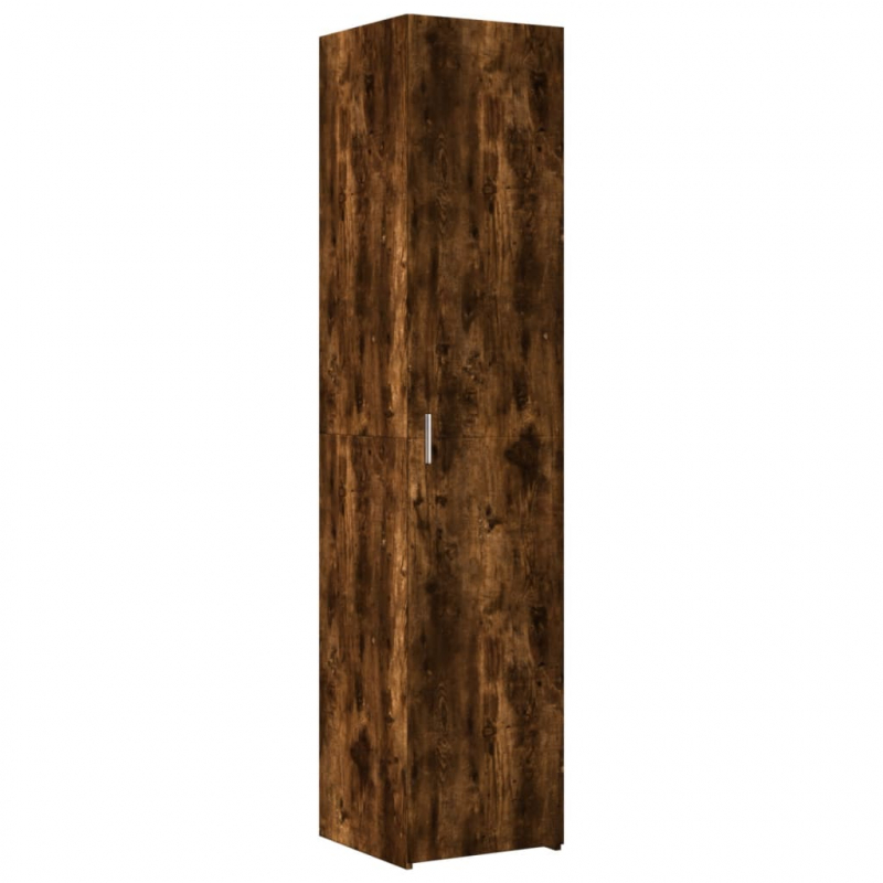 Highboard Räuchereiche 40x42,5x185 cm Holzwerkstoff