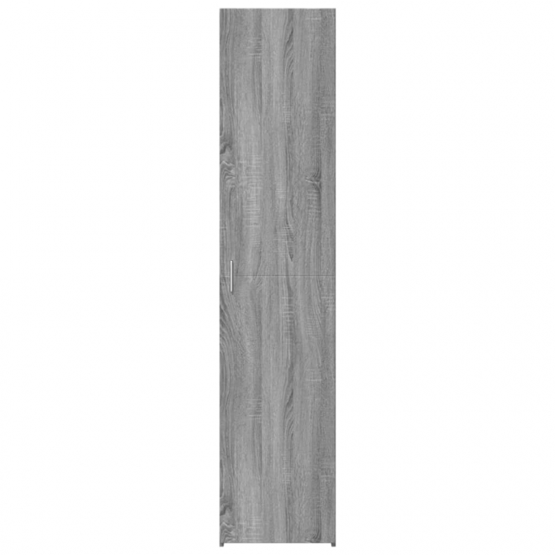 Highboard Grau Sonoma 40x42,5x185 cm Holzwerkstoff