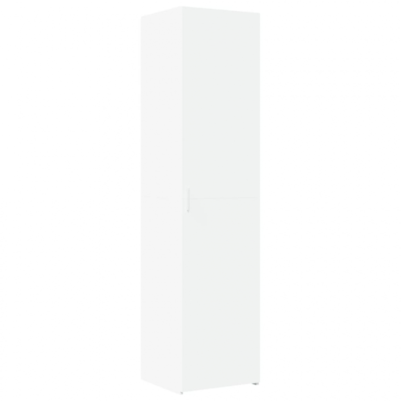 Highboard Weiß 45x42,5x185 cm Holzwerkstoff