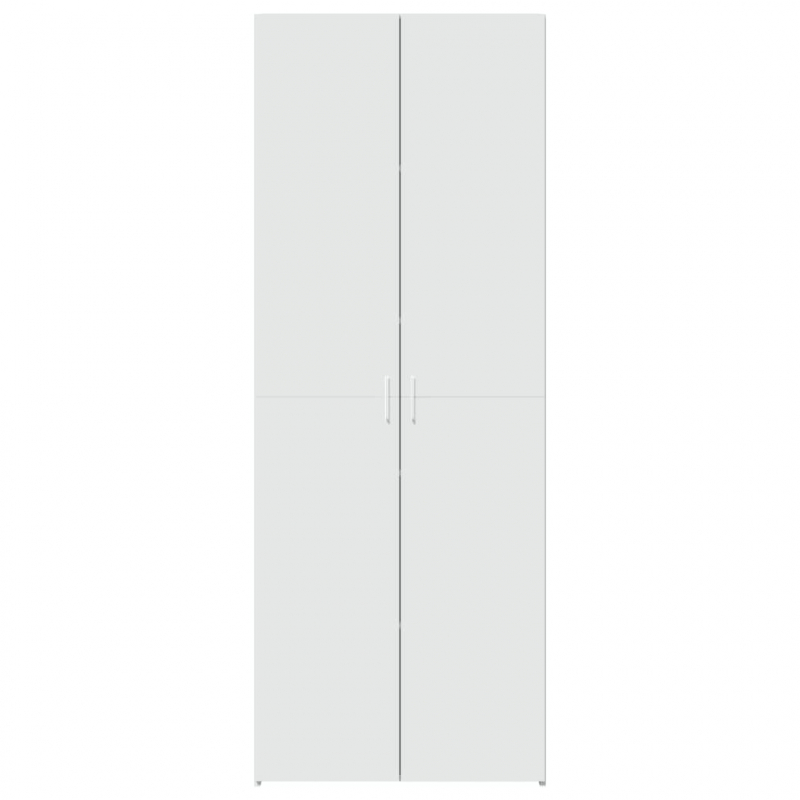Highboard Weiß 70x42,5x185 cm Holzwerkstoff