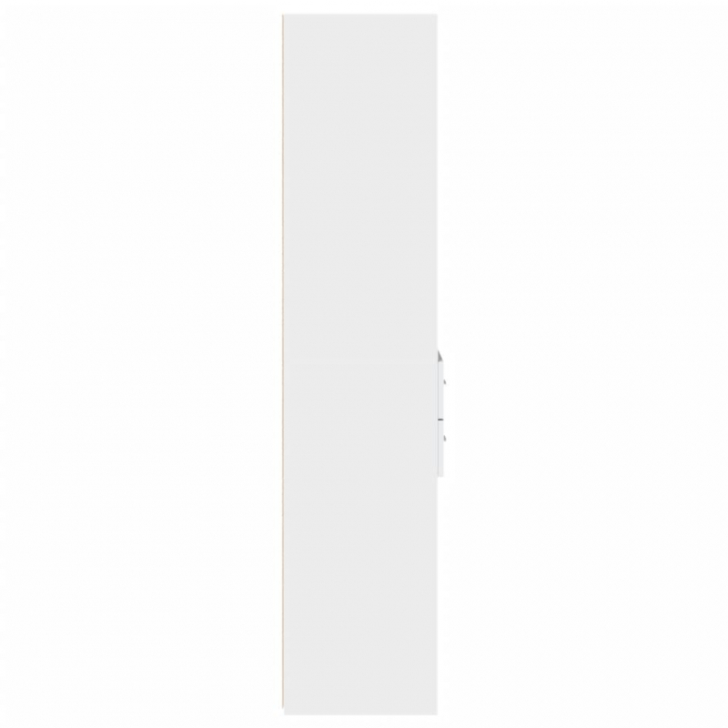 Highboard Weiß 45x42,5x185 cm Holzwerkstoff