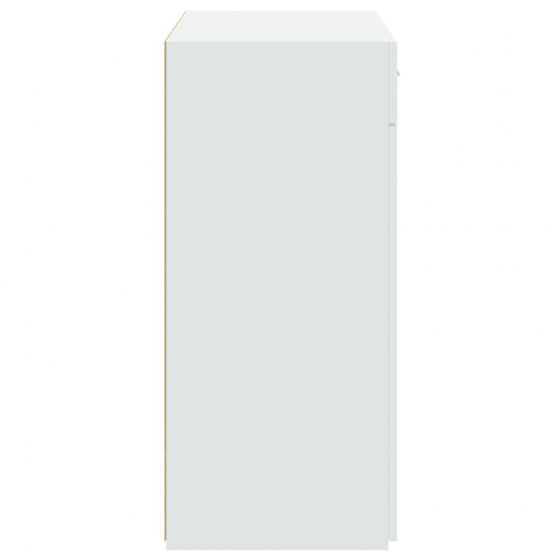 Sideboard Weiß 80x42,5x93 cm Holzwerkstoff