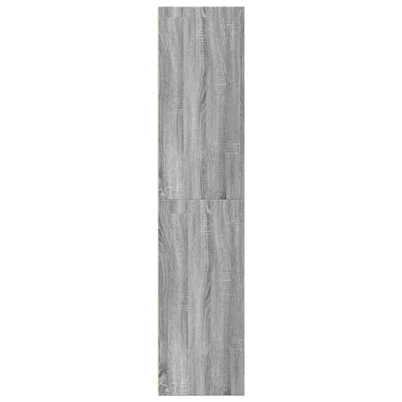 Highboard Grau Sonoma-Eiche 45x41x185 cm Holzwerkstoff