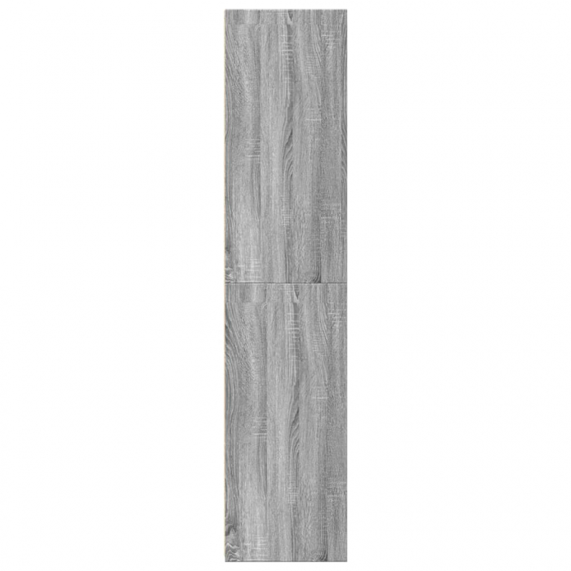 Highboard Grau Sonoma-Eiche 50x41x185 cm Holzwerkstoff