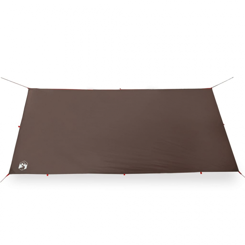 Tarp Braun 406x306 cm Wasserdicht