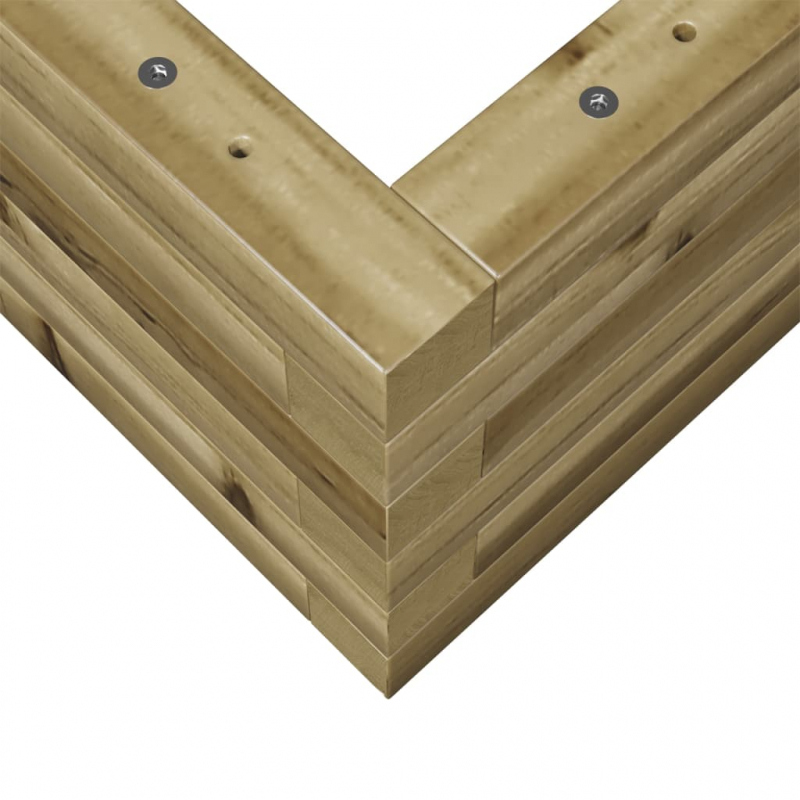 Pflanzkübel 90x40x23 cm Kiefernholz Imprägniert