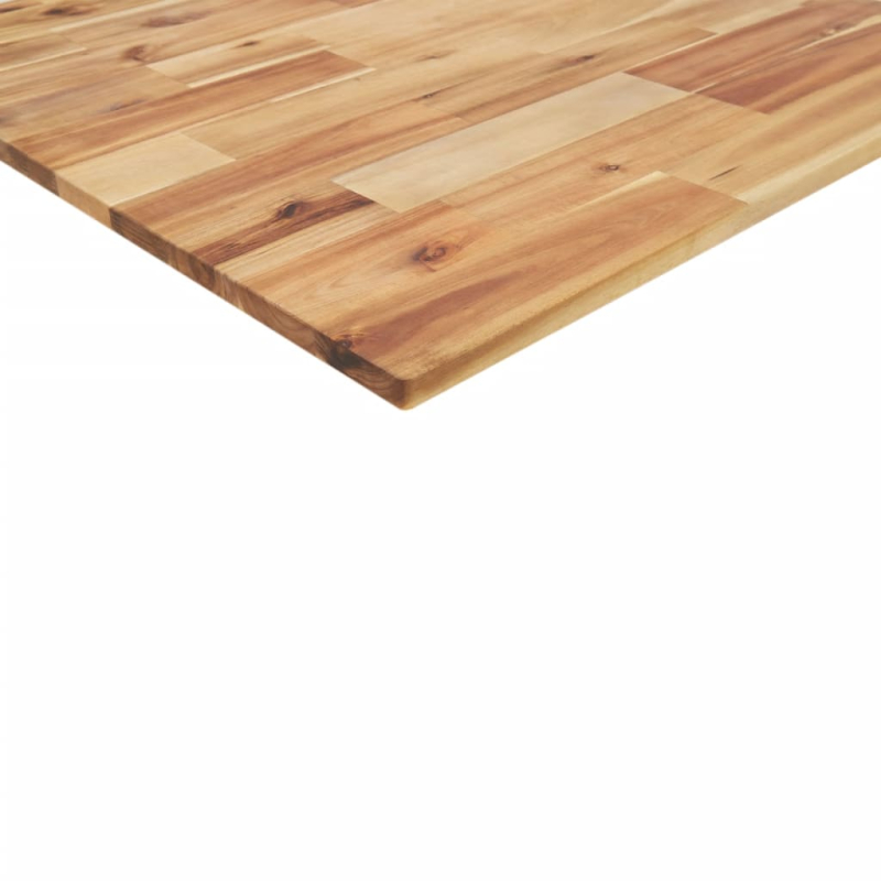 Tischplatte Quadratisch 40x40x2 cm Massivholz Akazie