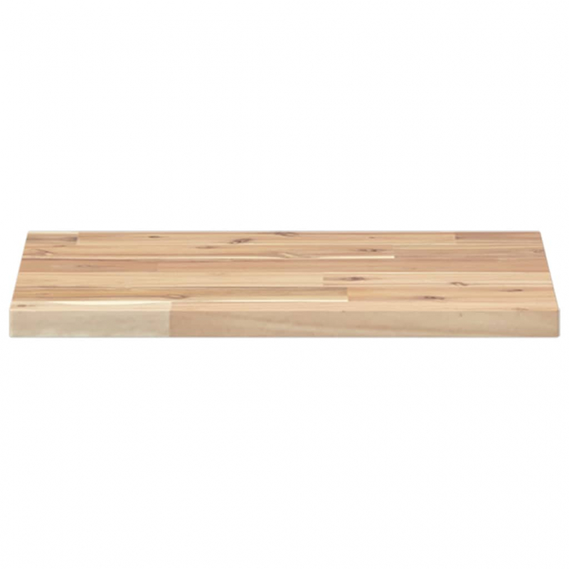 Tischplatte 40x30x2 cm Rechteckig Massivholz Akazie
